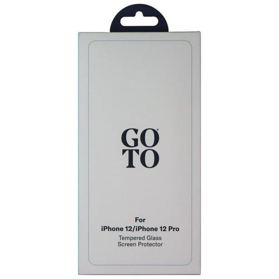 GoTo Tempered Glass Screen Protector for Apple iPhone 12 / 12 Pro