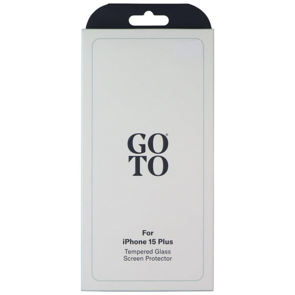 GoTo Tempered Glass Screen Protector for Apple iPhone 15 Plus