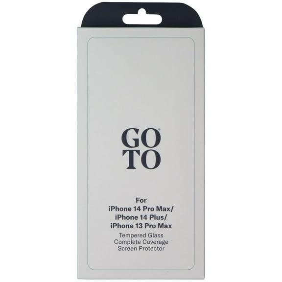 GoTo Tempered Glass Screen Protector iPhone 14 Pro Max / 14 Plus / 13 Pro Max