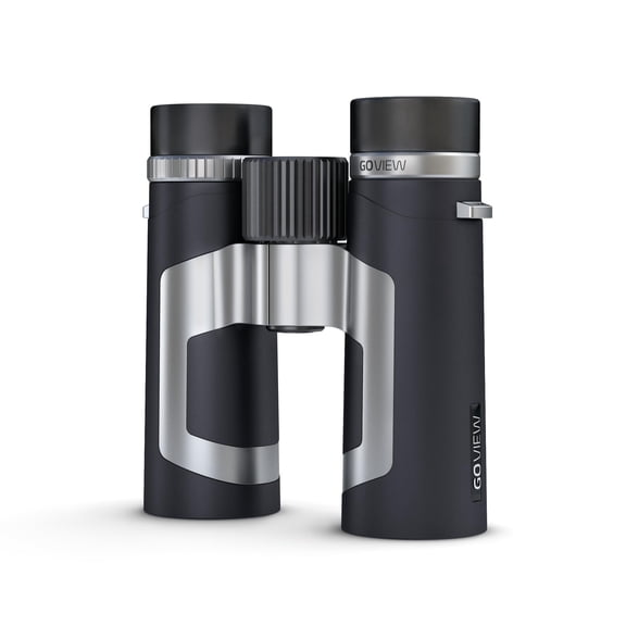 GoView ZOOMR 34mm Binoculars with Retail Packaging, Phantom Black, New, 1 Count