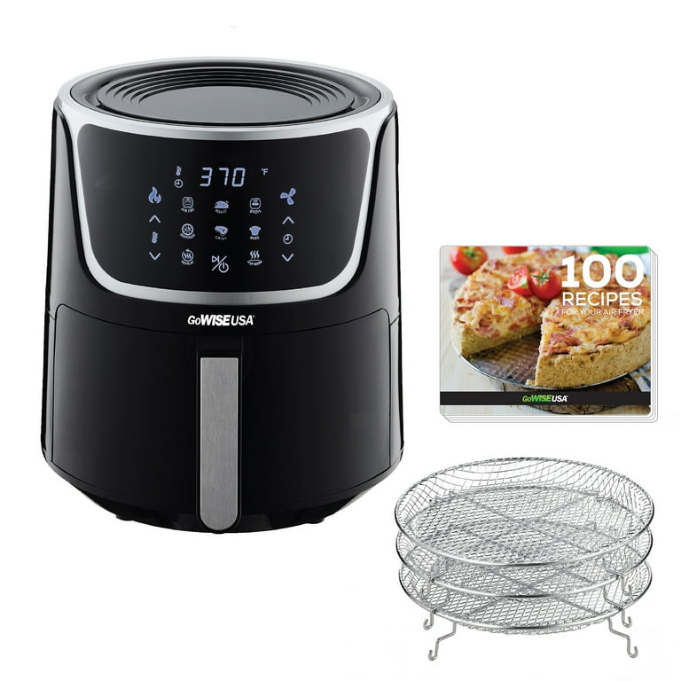 GoWISE GW22956 7-Quart Electric Air Fryer with Dehydrator and