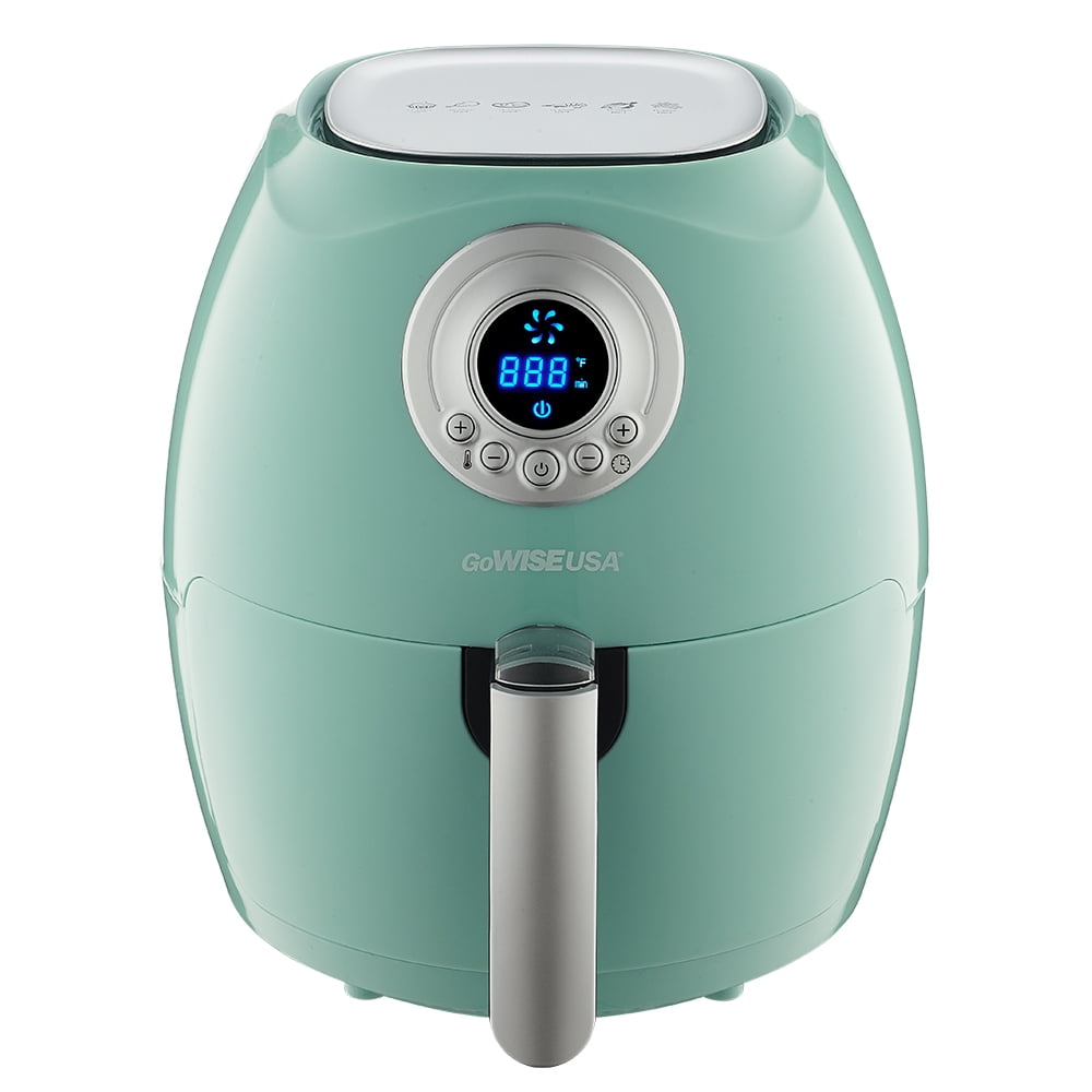 GoWISE USA 2.75Quart Electric Programmable Air Fryer (Mint)