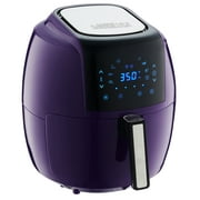 GoWISE USA 5.8-Quart 8-in-1 Electronic Programmable Air Fryer (Plum)
