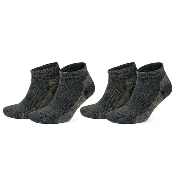 GoWith Alpaca Wool Ankle Socks For Men and Women | Full Terry Thick Socks | 2 Pairs | Model: 6007