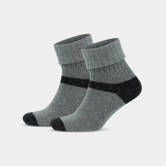 GoWith Alpaca Wool Ankle Socks For Women | Warm Socks | 2 Pairs | Model: 2056