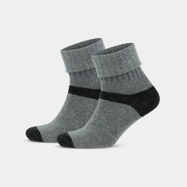 GoWith Alpaca Wool Ankle Socks For Women | Warm Socks | 2 Pairs | Model: 2056