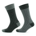 thumbnail image 1 of GoWith Alpaca Wool Socks For Men and Women | Cozy Warm Crew Socks | 2 Pairs | Model: 3096, 1 of 18