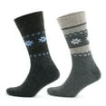 thumbnail image 1 of GoWith Alpaca Wool Socks For Men and Women | Cozy Warm Crew Socks | 2 Pairs | Model: 3097, 1 of 19