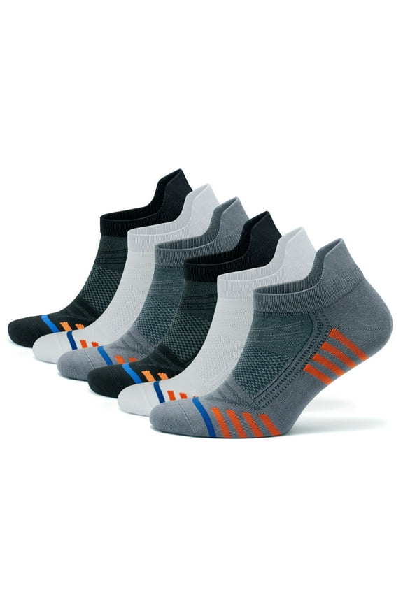 Bamboo Running Socks For Men | No Cushion | 6 Pairs | Model: 3150
