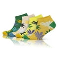 thumbnail image 1 of GoWith Cotton Novelty Sneaker Socks For Women | 4 Pairs | Model: 2133, 1 of 12