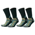 thumbnail image 1 of GoWith Merino Wool Cushioned Hiking Crew Socks | Lightweight Walking Socks | 2 Pairs | Model: 3592, 1 of 22