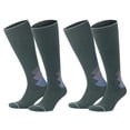 thumbnail image 1 of GoWith Merino Wool Cushioned Knee High Compression Socks For Men and Women | 2 Pairs | Model: 3591, 1 of 22