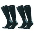 thumbnail image 1 of GoWith Merino Wool Cushioned Knee High Compression Socks For Men and Women | 2 Pairs | Model: 3591, 1 of 22
