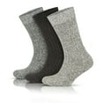 thumbnail image 1 of GoWith Merino Wool Socks For Men | Thick Soft Cozy Winter Socks | 3 Pairs | Model: 6004, 1 of 10