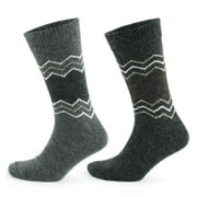 GoWith Unisex Alpaca Wool Cozy Thermal Warm Winter Crew Socks | 2 Pairs | Model: 3099