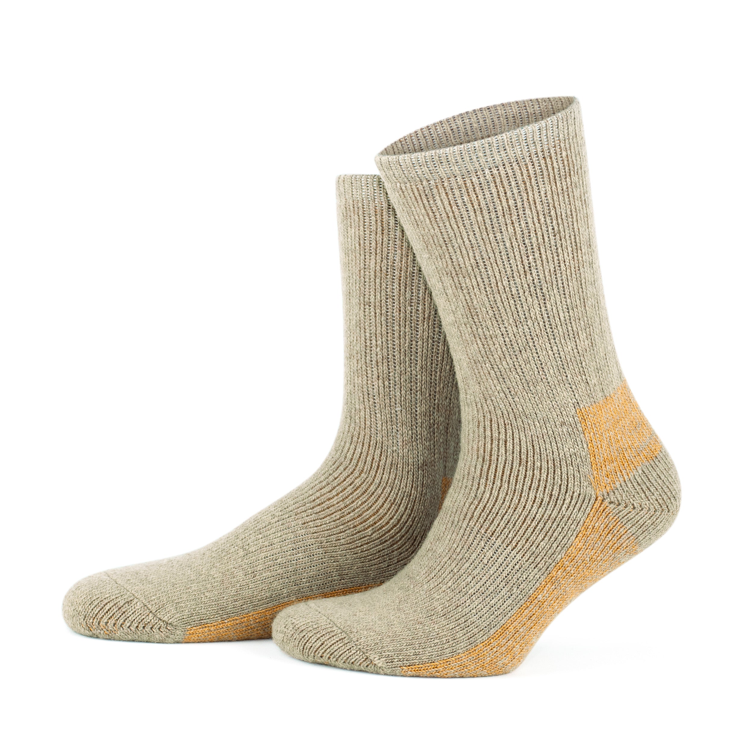 GoWith Unisex Alpaca Wool TerryLined Hiking Boot Socks 1 Pair