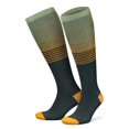 thumbnail image 1 of GoWith Bamboo Orange Knee High Compression Socks For Women and Men | 1 Pair | Model: 3590, 1 of 12