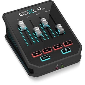 TC Helicon GO XLR Mini Online Broadcast Mixer, Black