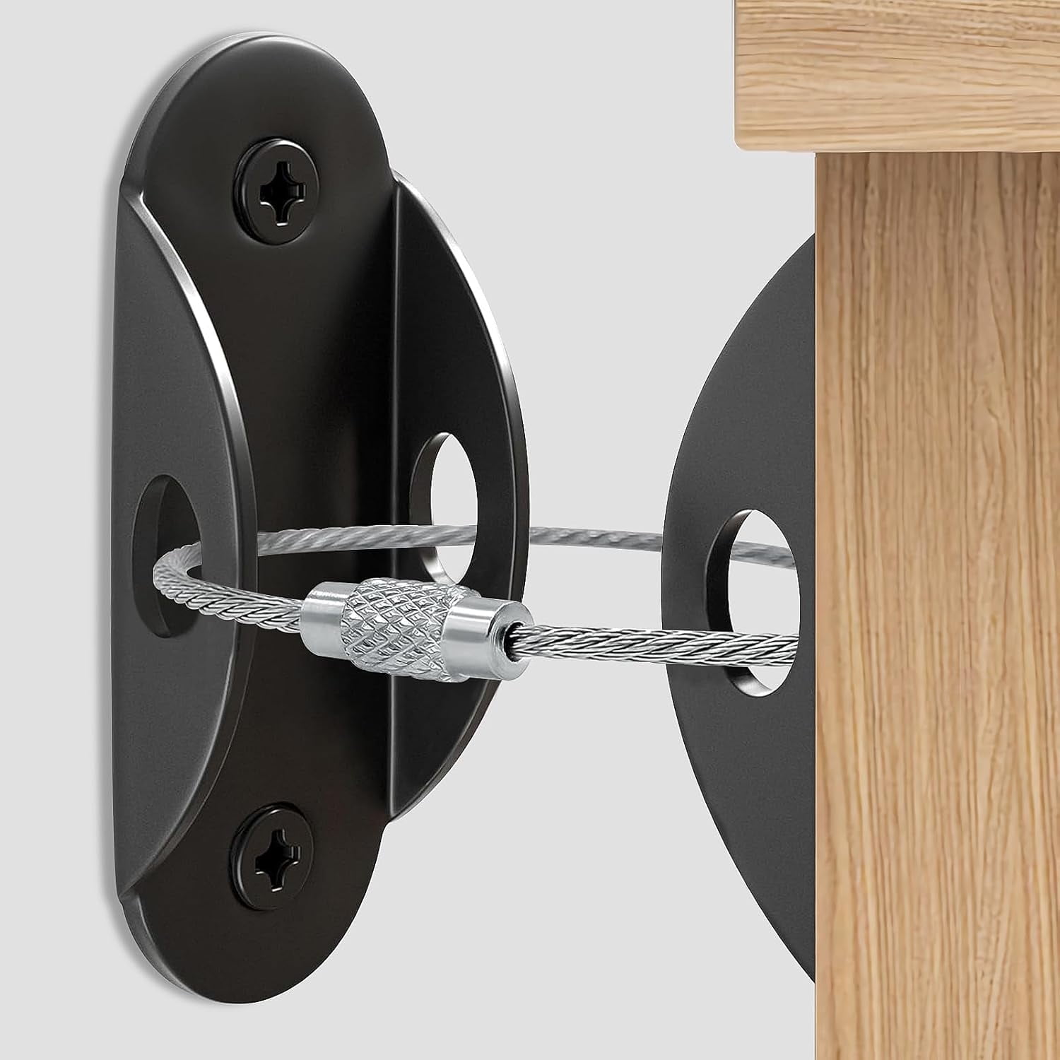 GoXteam 10 Pack Furniture Anchors for Baby Proofing, Anti Tip