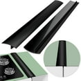 thumbnail image 1 of GoXteam 2Pack Silicone Stove Gap Covers, Heat Resistant Oven Gap Filler Seals Gaps Between Stovetop and Counter, Effectively Stain Resistant, 25 Inches, Black, 1 of 7