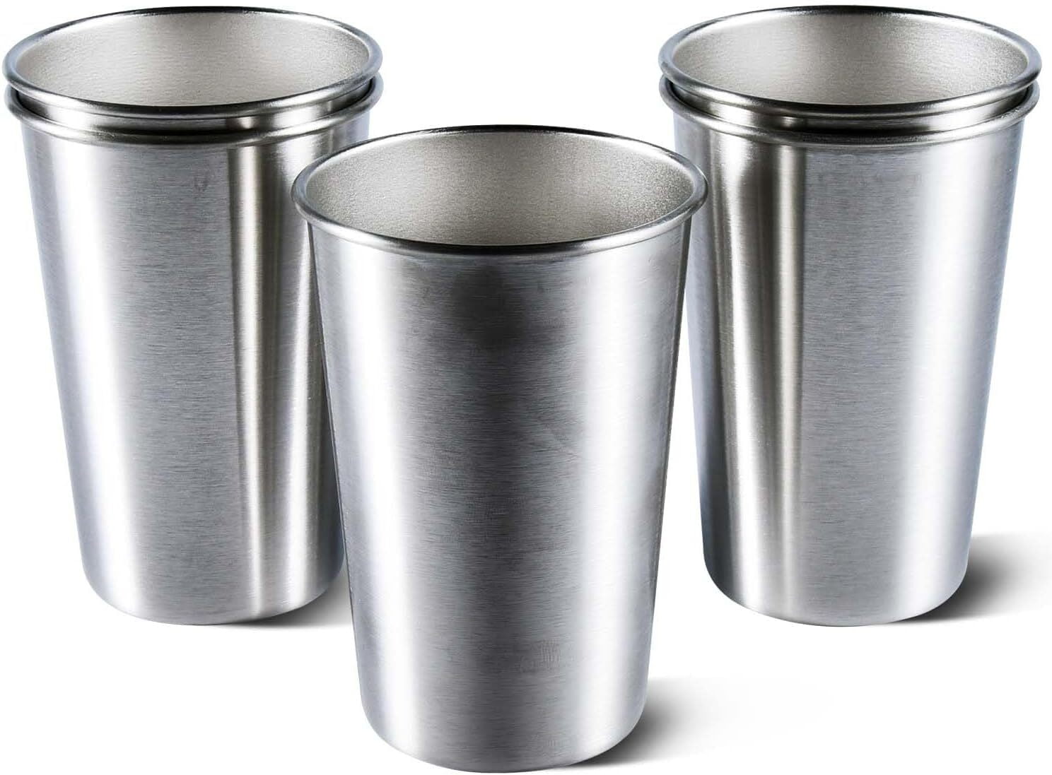 Tosnail 8 Pack 8 Oz Stainless Steel Cups, Small Metal Cups, Unbreakable - View #13