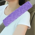 thumbnail image 1 of GoXteam 4 Pack Purple Seat Belt Cover Extra Long Seat Belt Pads for Car Seatbelt Protector Soft Comfort Safe Belt Shoulder Strap Covers Harness Pads Helps Protect Your Neck and Shoulder, 1 of 7