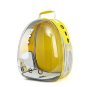 GoXteam Cat Backpack Carrier Bubble Bag, Transparent Space Pet Carrier Dog Hiking Backpack, Pet Carrier Backpack for Cats Up to 13 Lbs, Dog Carrier Backpack Gre