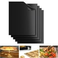 thumbnail image 1 of GoXteam Grill Mats for Outdoor Grill Set of 5, Nonstick Reusable Barbecue Matt Pad for BBQ Grilling Cooking (Black 5pcs), 1 of 7