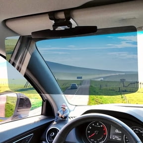GoXteam Sun Visor Extender for Cars, Universal Anti-Glare Polarized Sun Visor Extender Easy to Install, Car Visor Extension Protect from Glare/UV Ray/Stray Light, Safe Driving for Car