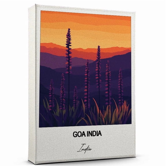 Goa India Travel Canvas Art Stunning Travel Wall Print India Canvas Inspired Artwork to Elevate Your Living Room or Office Ready to Hang