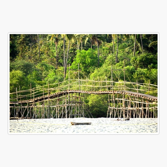 Goa Palolem India Beach Sticker