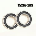 thumbnail image 1 of Goader 2 pcs Bike Bicycle Cycling Ball Bearings 15267-2RS 15x26x7mm - for Outdoor, 1 of 4
