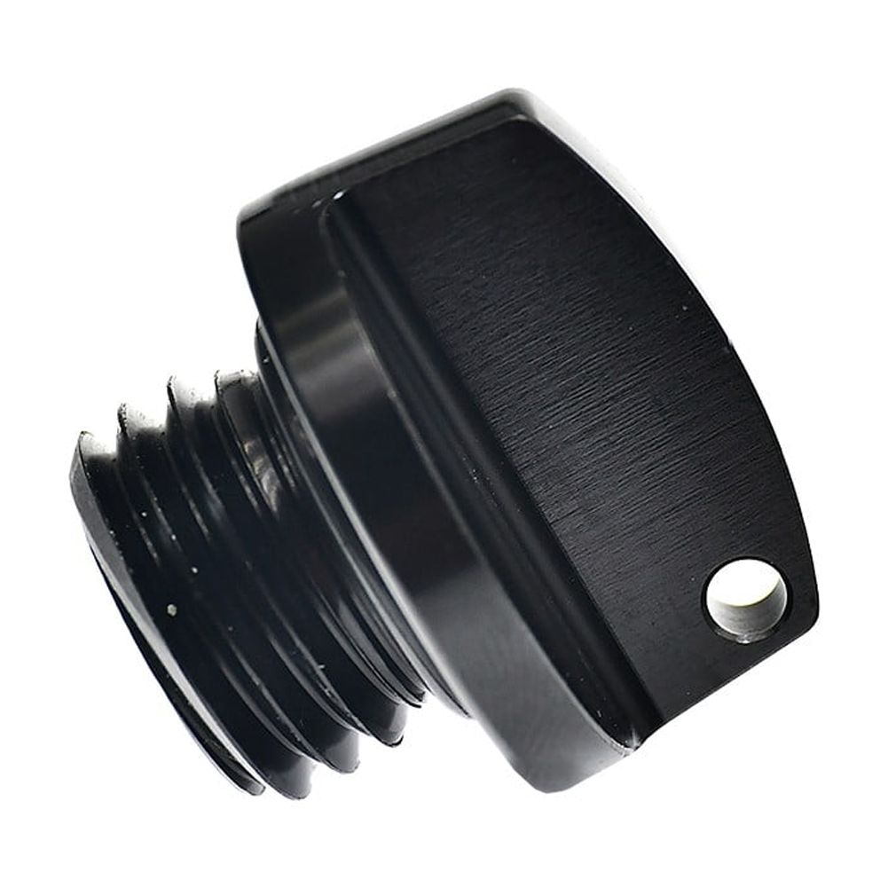 NICECNC Black CNC Aluminum Oil Filler Cap Cover For Yamaha YZF-R1, FJR1300, XTZ1200, XJR1200