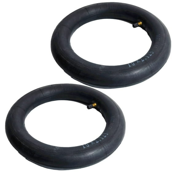 Goader 2Pcs 10 inch 10x2.125 Inner Tube with Straight Valve for Ninebot F30/20/25/40 - for Outdoor