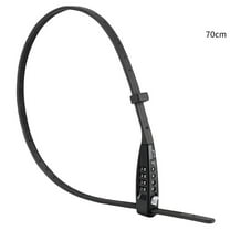 Goader Bicycle lock Portable cable tie Combination lock Adjustable lock cable - for Outdoor