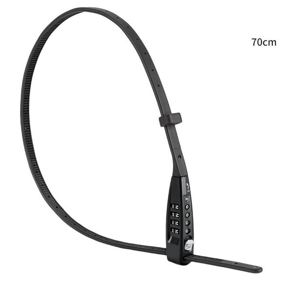 Goader Bicycle lock Portable cable tie Combination lock Adjustable lock cable - for Outdoor