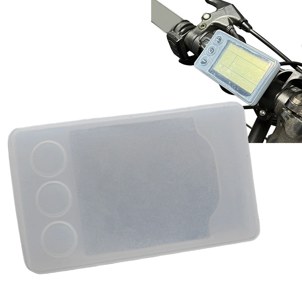 Silikon-Schutzhülle Für S866 LCD-Display – Transparent, Wasser- & Staubdicht, Passend Für E-Bike Und Roller, 8,3x4,8cm