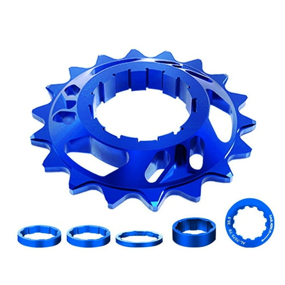 Goader Single Speed Flywheel Conversion Kit 18T Cassette Cog, Road Bike Sprocket - for Outdoor