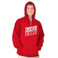thumbnail image 1 of Goal Digger Overachiever Funny Zip Up Hoodie Men's Women's Brisco Brands X, 1 of 6