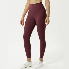 Maia High-Waist Glass-Effect Legging (Black, Small) 