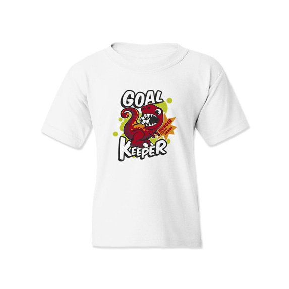 Goal Keeper Dino T-Shirt Juniors -Image by Shutterstock, Medium