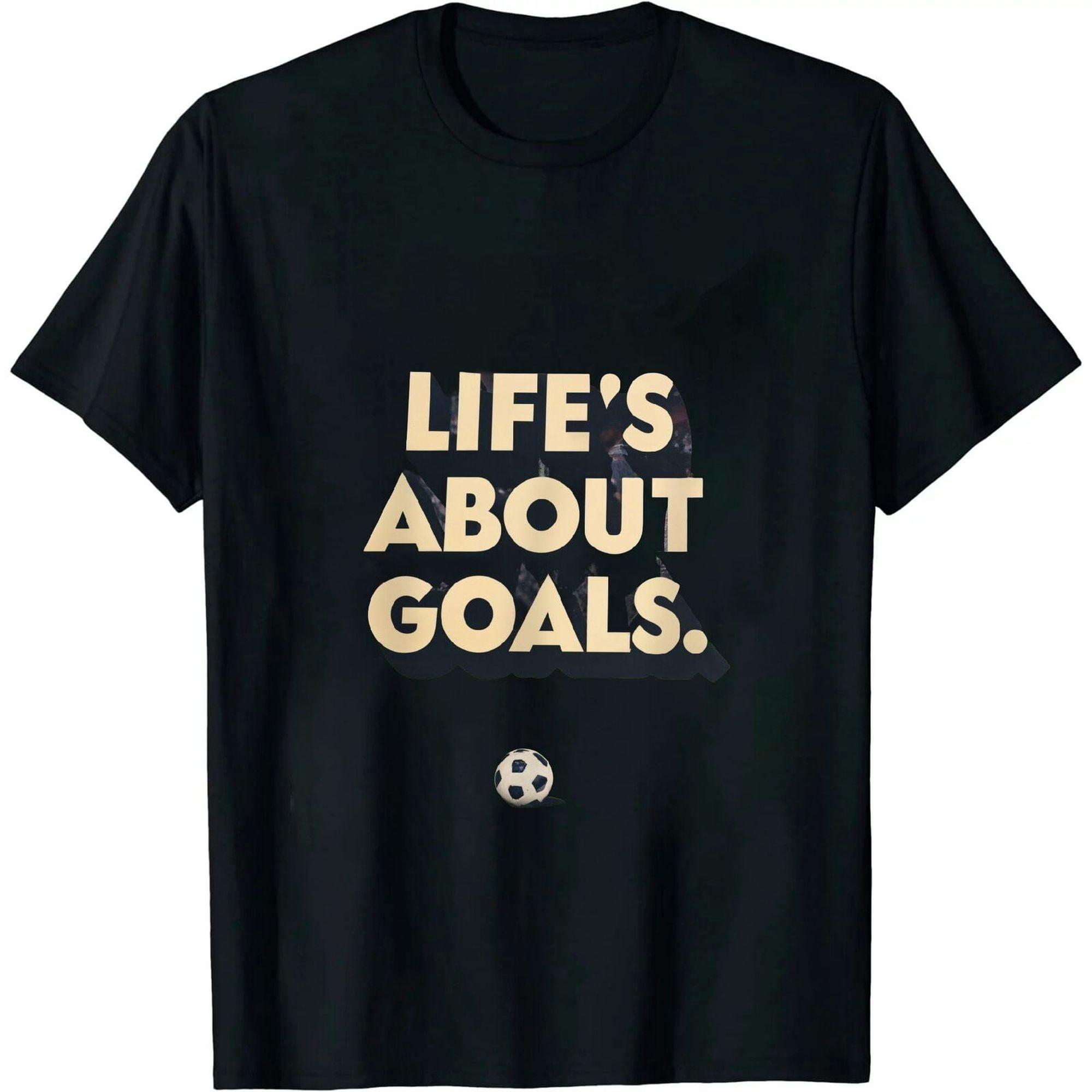 GoalOriented Soccer Shirt 'Life's About Goals' Performance TShirt
