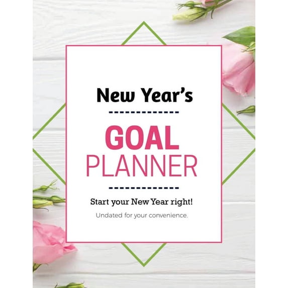 Goal Planner: Daily, Weekly & Monthly, Goals Setting Journal, Undated, Track & List Personal Life Goals, Success Gift, Book, (Paperback)