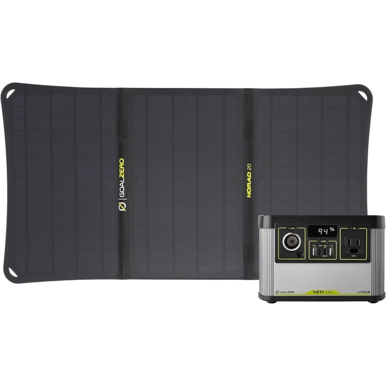 Goal Zero Yeti 200X Portable Power Station, Camping Battery Cell