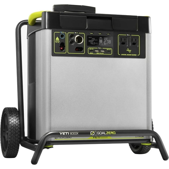 Goal Zero Yeti 6000X Portable Power Station 6071Wh Battery Generator for Home Backup, Camping