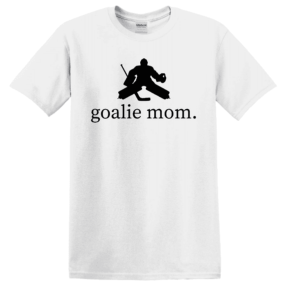 Goalie Mom Hockey Game Day Goalie Mom Sports Mom Hockey Player Mom T-Shirt