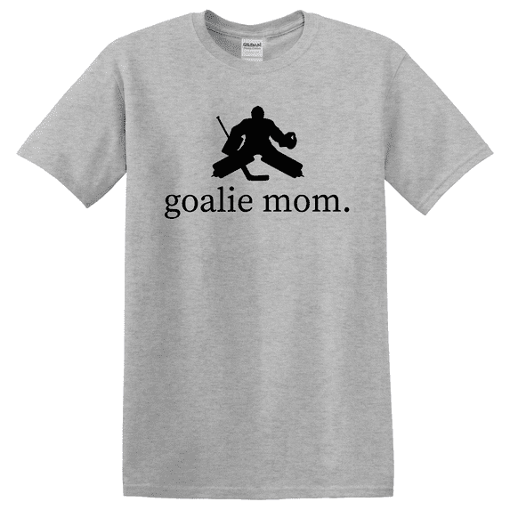 Goalie Mom Hockey Game Day Goalie Mom Sports Mom Hockey Player Mom T-Shirt