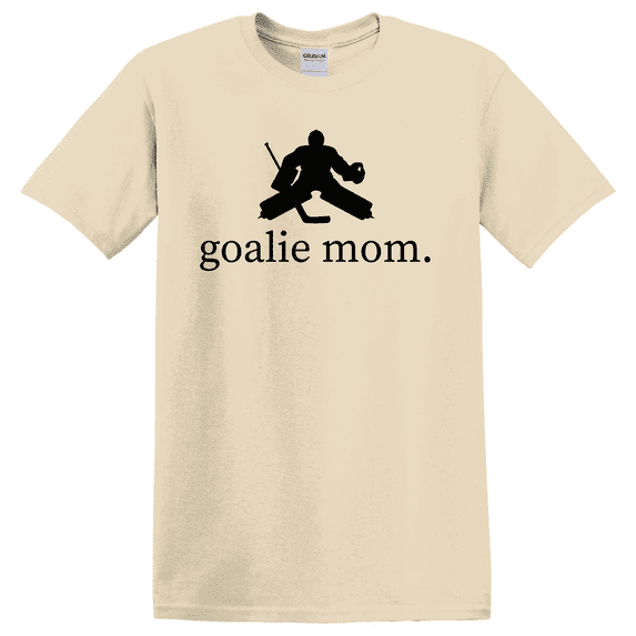 Goalie Mom Hockey Game Day Goalie Mom Sports Mom Hockey Player Mom T-Shirt