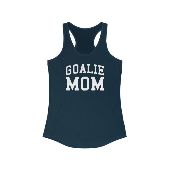 Goalie Mom Mothers Day Soccer Tank Top Gifts Shirt Womens Sleeveless