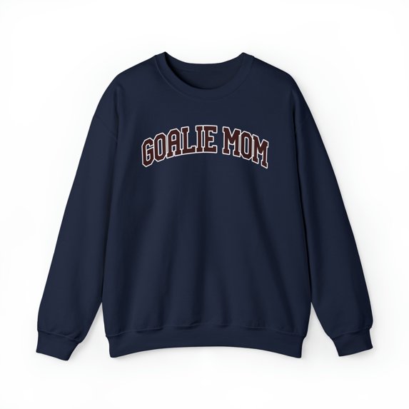 Goalie Mom Sweatshirt, Gifts, Crewneck